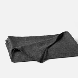 Heather Blue Lightweight Alpaca Blanket