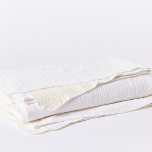 Stone Lightweight Organic Flannel Blanket